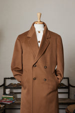 SARTORIA Cashmere Double Breasted Overcoat.