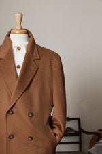 SARTORIA Cashmere Double Breasted Overcoat.