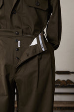 Marinaio Cotton Double Pleated Pants