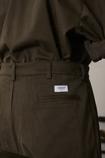 Marinaio Cotton Double Pleated Pants