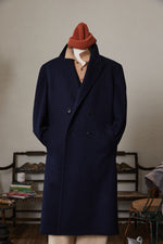 SARTORIA Cashmere Double Breasted Overcoat.