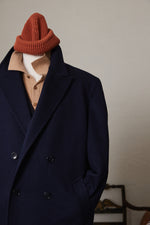SARTORIA Cashmere Double Breasted Overcoat.