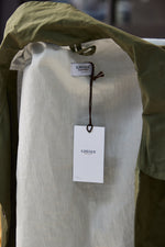 Waxed Cotton-Canvas Belted Trench Coat