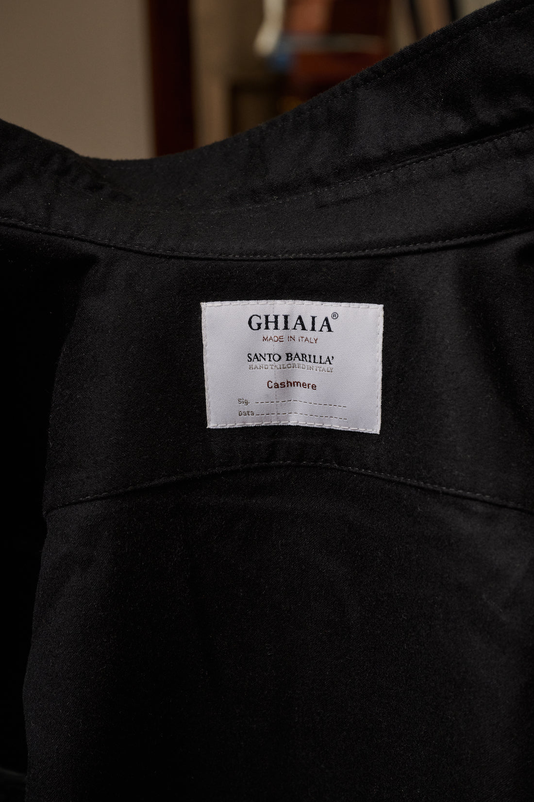 Milano Cashmere/Silk Shirt