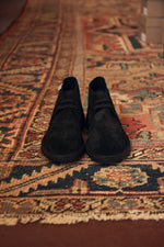 Deconstructed Suede Desert Boots