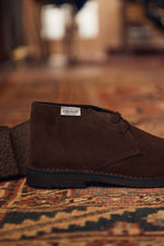 Deconstructed Suede Desert Boots