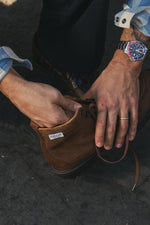 Combat Suede Hiking Boots