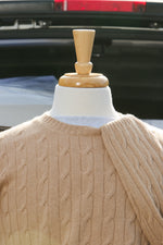 Cashmere Cable Crewneck