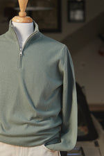 Cashmere Quarter Zip