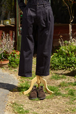 Marinaio Cotton Double Pleated Pants
