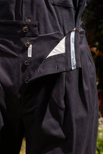 Marinaio Cotton Double Pleated Pants