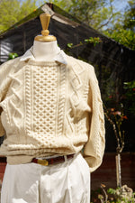 Pescatore Cable-knit Wool Crewneck