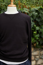 Cotton Raglan Crewneck