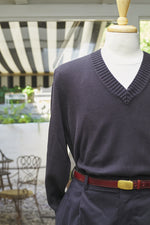Cotton Deep V-Neck
