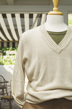 Cotton Deep V-Neck
