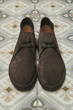 Deconstructed Suede Desert Boots