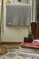 Casa Cashmere Treccia Cable Blanket