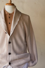 Marinaio Cotton Shawl Collar Cardigan