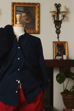 Button Down Cotton-Poplin Shirt