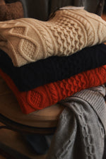 Pescatore Cable-knit Wool Crewneck
