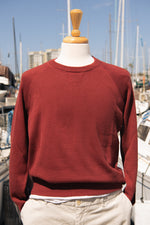 Cotton Raglan Crewneck