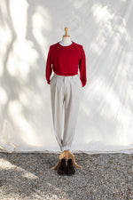 Cotton Raglan Crewneck