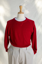 Cotton Raglan Crewneck