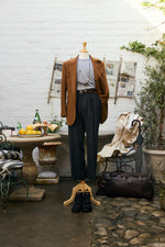 SARTORIA Cashmere "Spalla Milano" Single Breasted Blazer