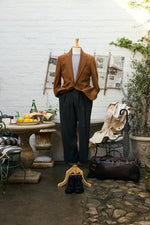 SARTORIA Cashmere "Spalla Milano" Single Breasted Blazer