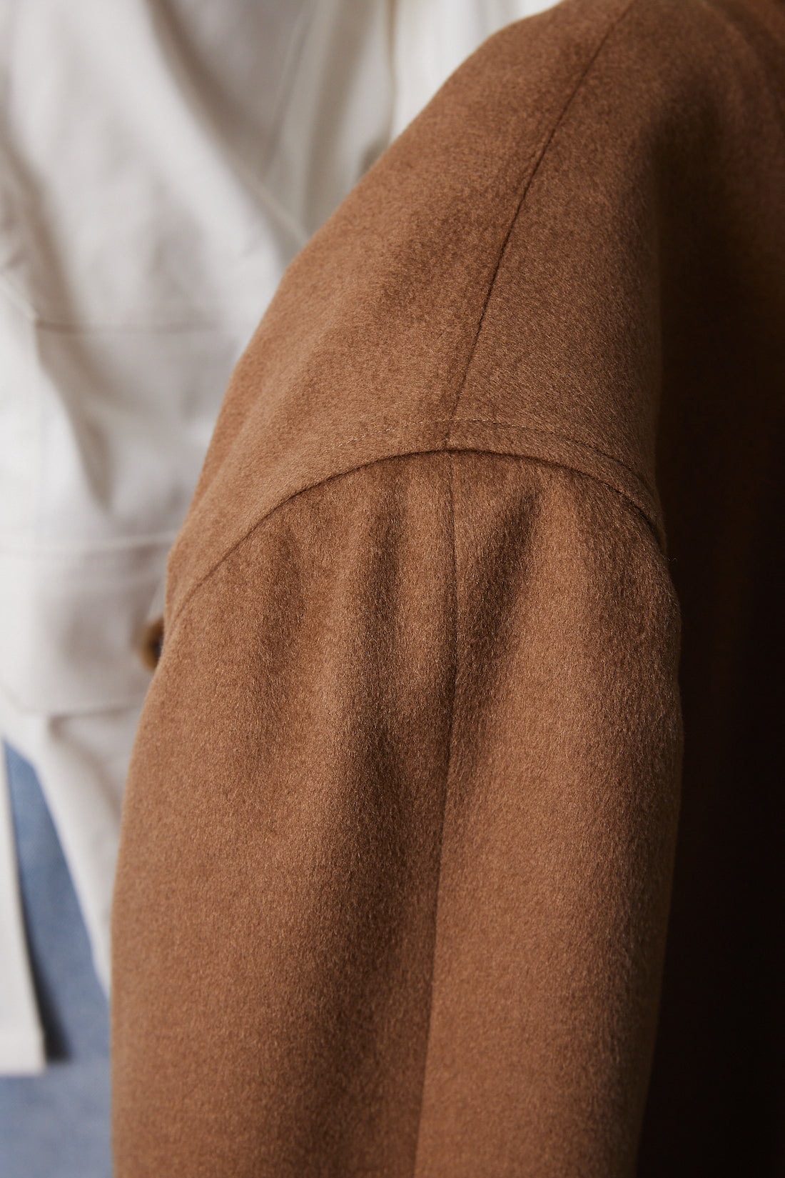 SARTORIA Cashmere Double Breasted Overcoat.