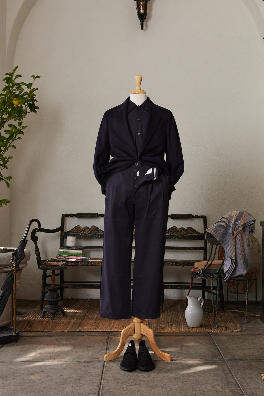 SARTORIA Cashmere Single Breasted Blazer