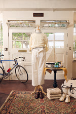 Marinaio Cotton Double Pleated Pants