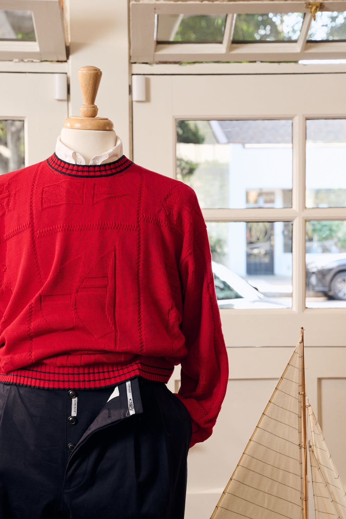 Ghiaia's Cup Cotton Crewneck