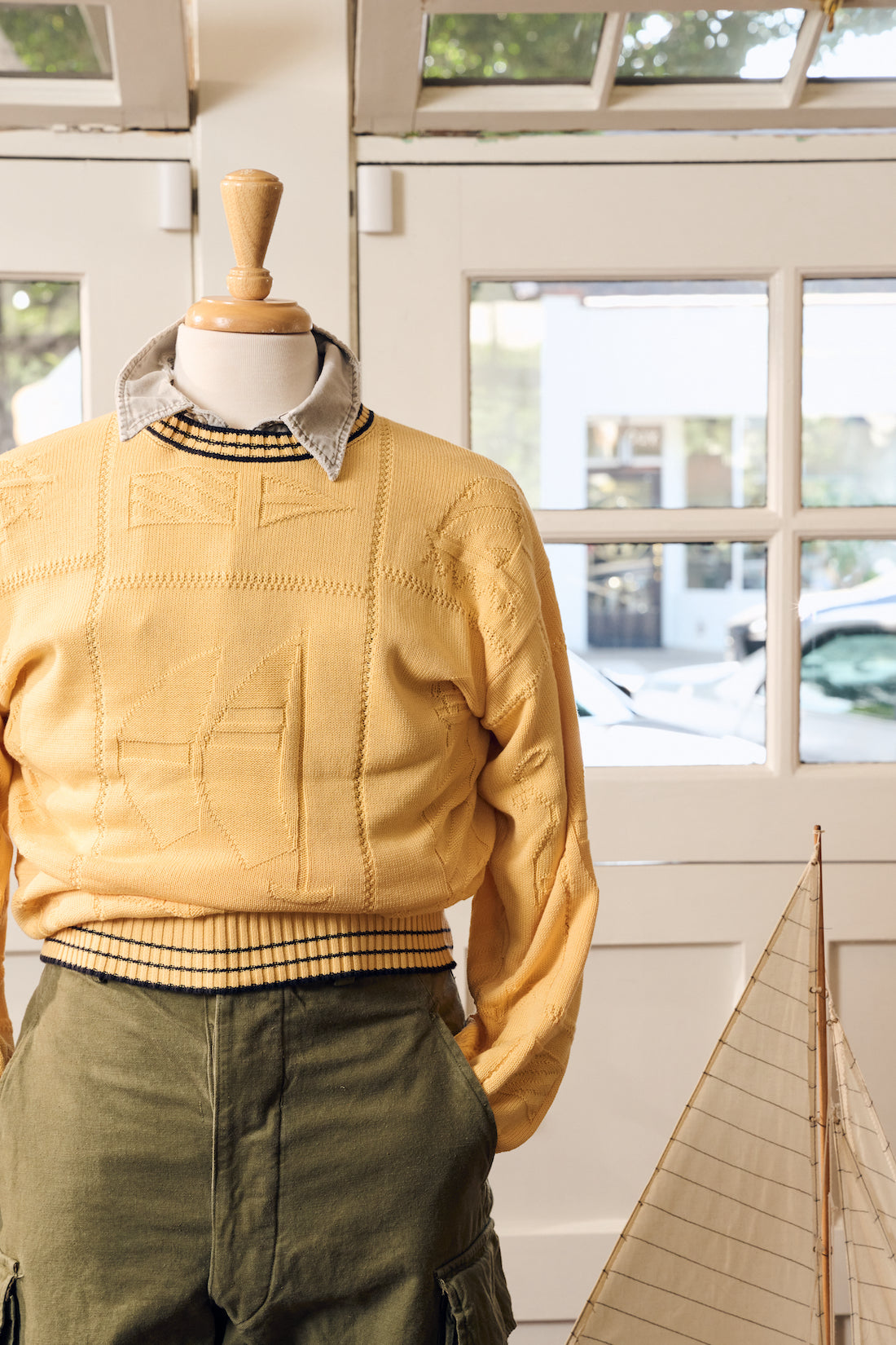 Ghiaia's Cup Cotton Crewneck