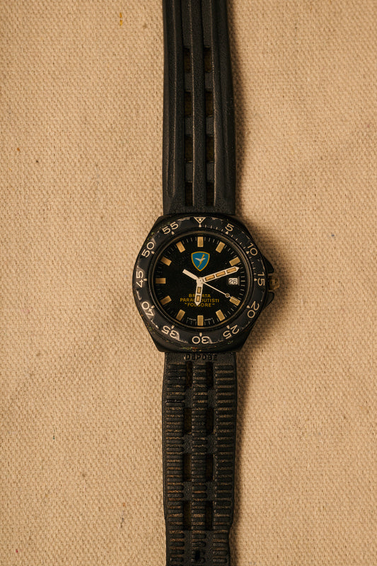 TEMPO - Vintage Breitling DPW Military Brigata Paracadutisti Folgore