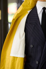 Waxed Cotton-Canvas Belted Trench Coat