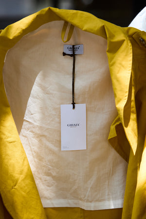 Waxed Cotton-Canvas Belted Trench Coat