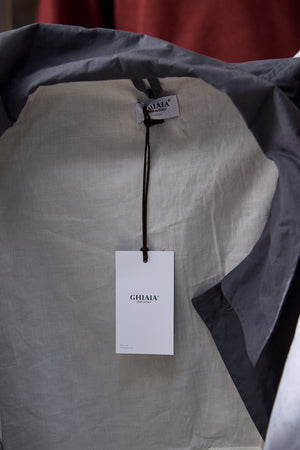 Waxed Cotton-Canvas Belted Trench Coat