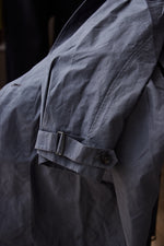 Waxed Cotton-Canvas Belted Trench Coat