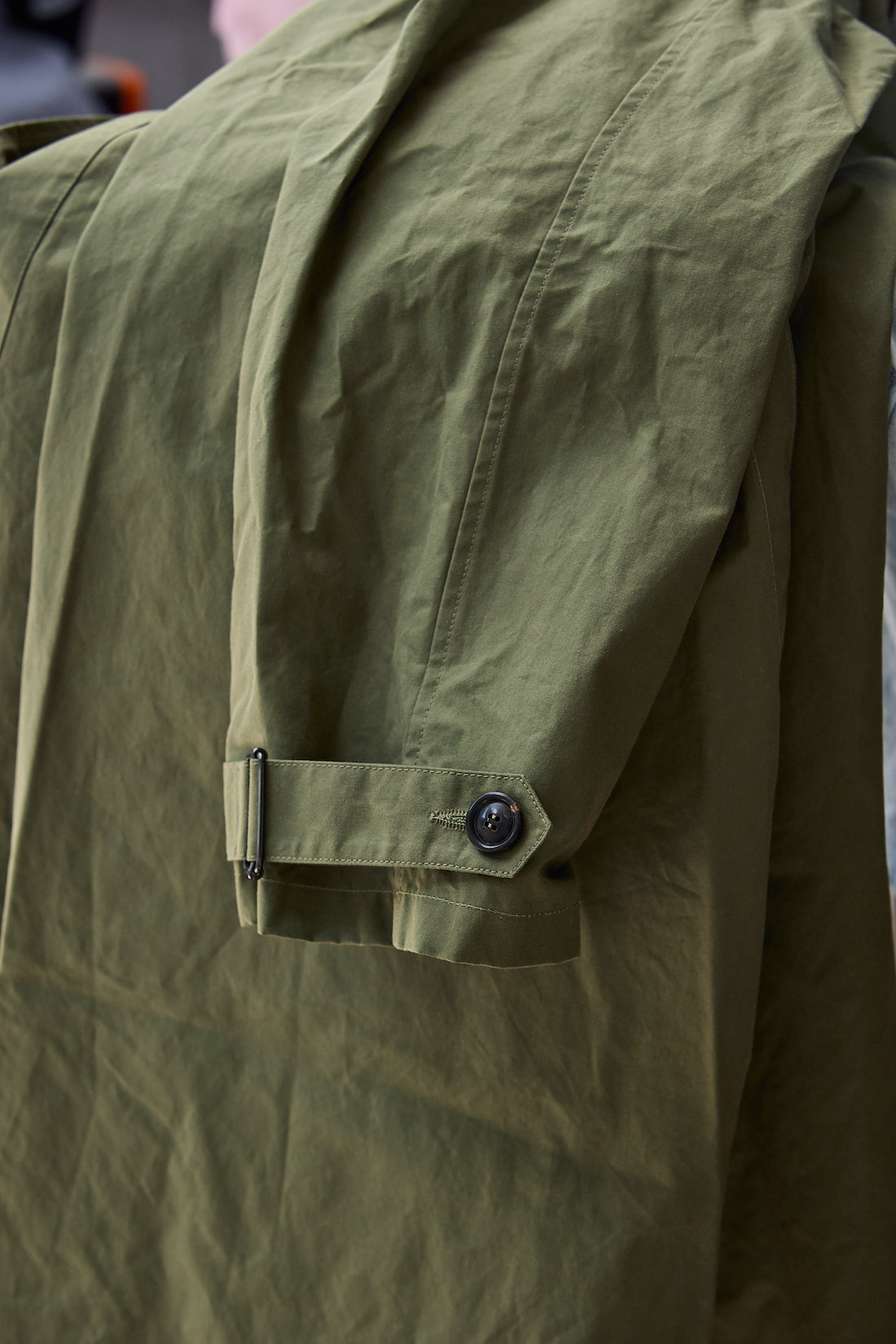 Waxed Cotton-Canvas Belted Trench Coat