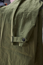 Waxed Cotton-Canvas Belted Trench Coat