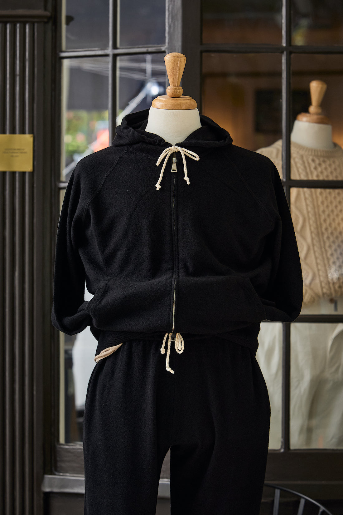 Cashmere Hooded Full Zip
