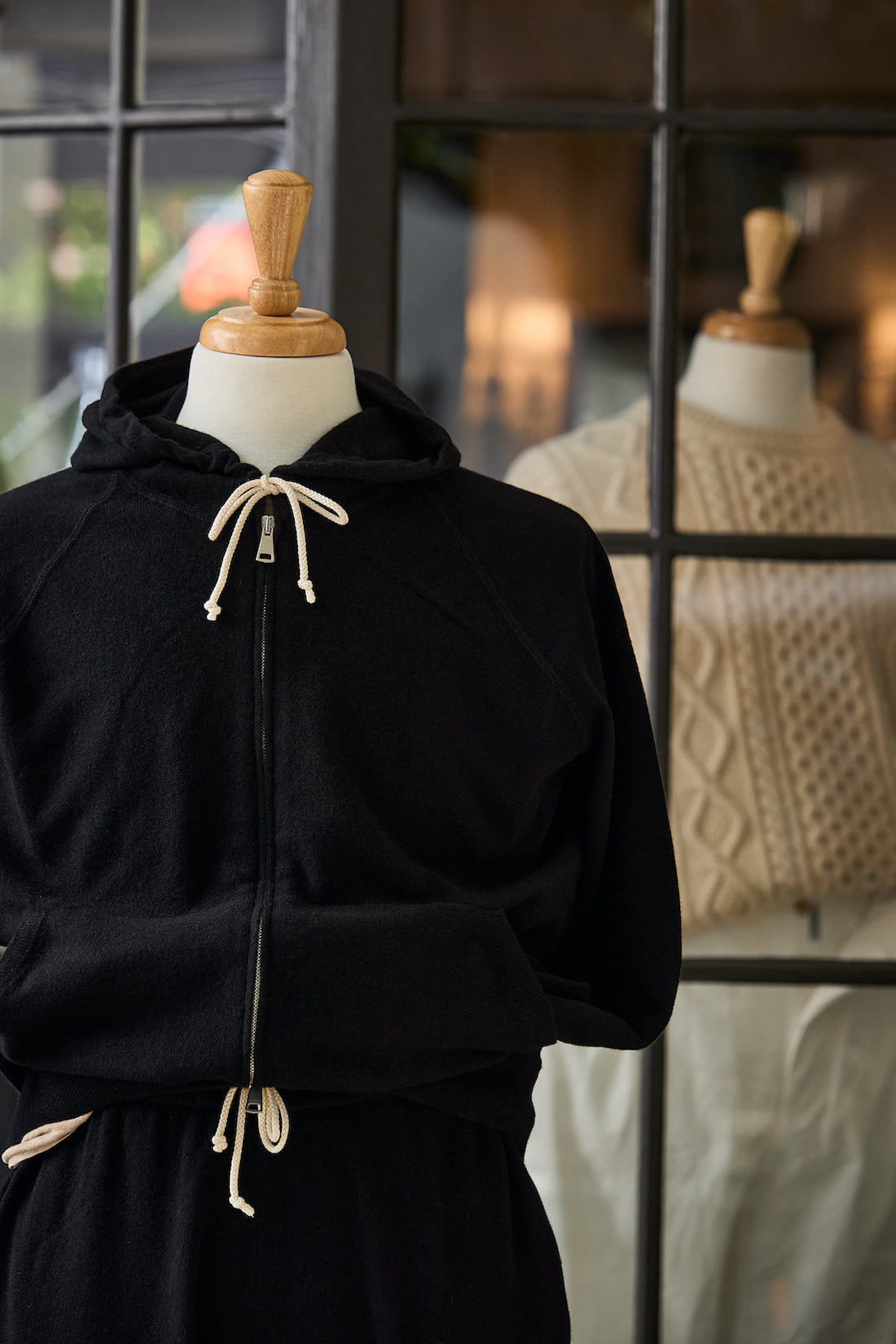 Cashmere Hooded Full Zip
