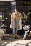 Cashmere Hooded Full Zip
