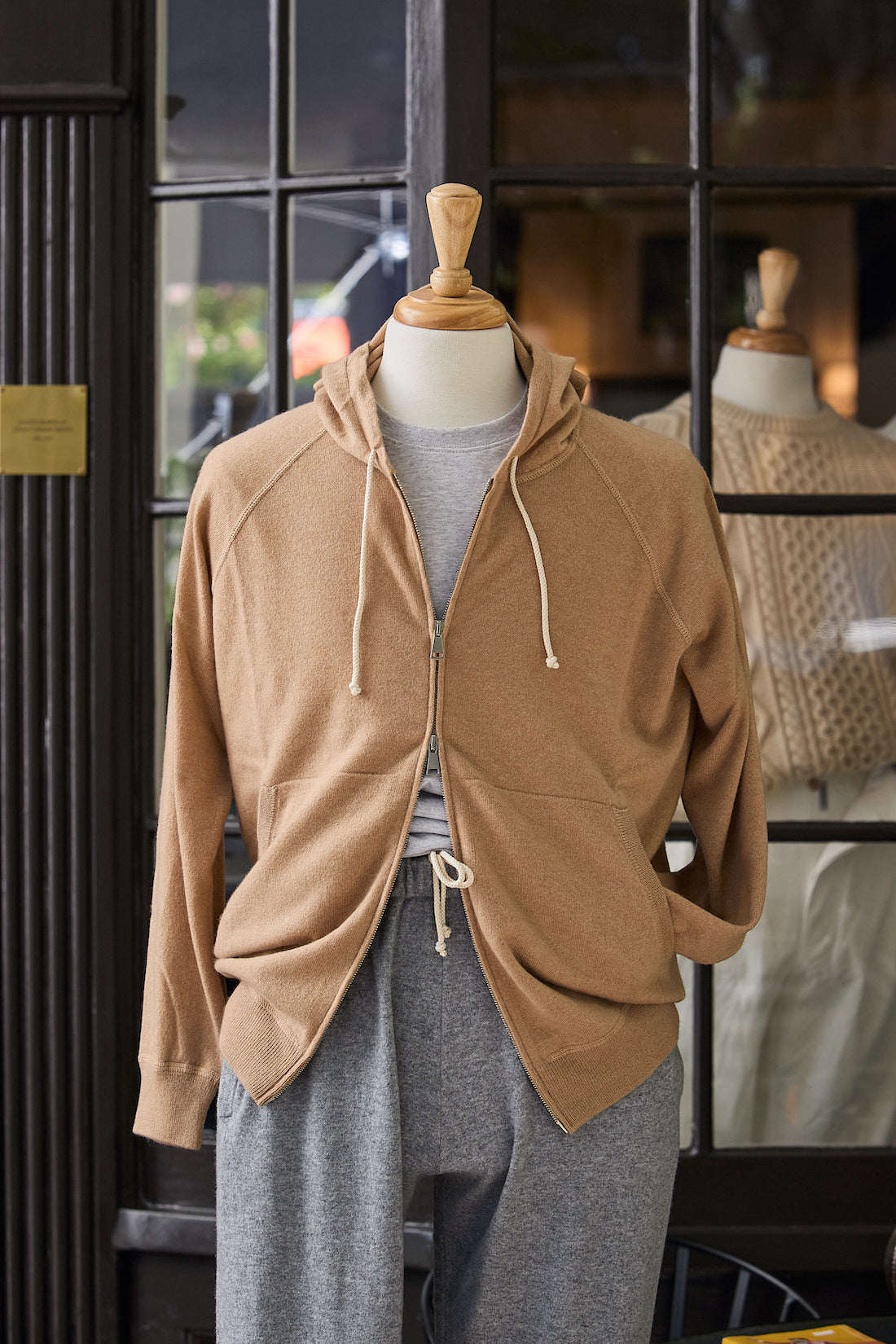 Cashmere Hooded Full Zip