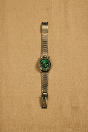TEMPO - Vintage 1980 "Bullhead" Chronograph Citizen