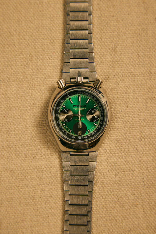 TEMPO - Vintage 1980 "Bullhead" Chronograph Citizen