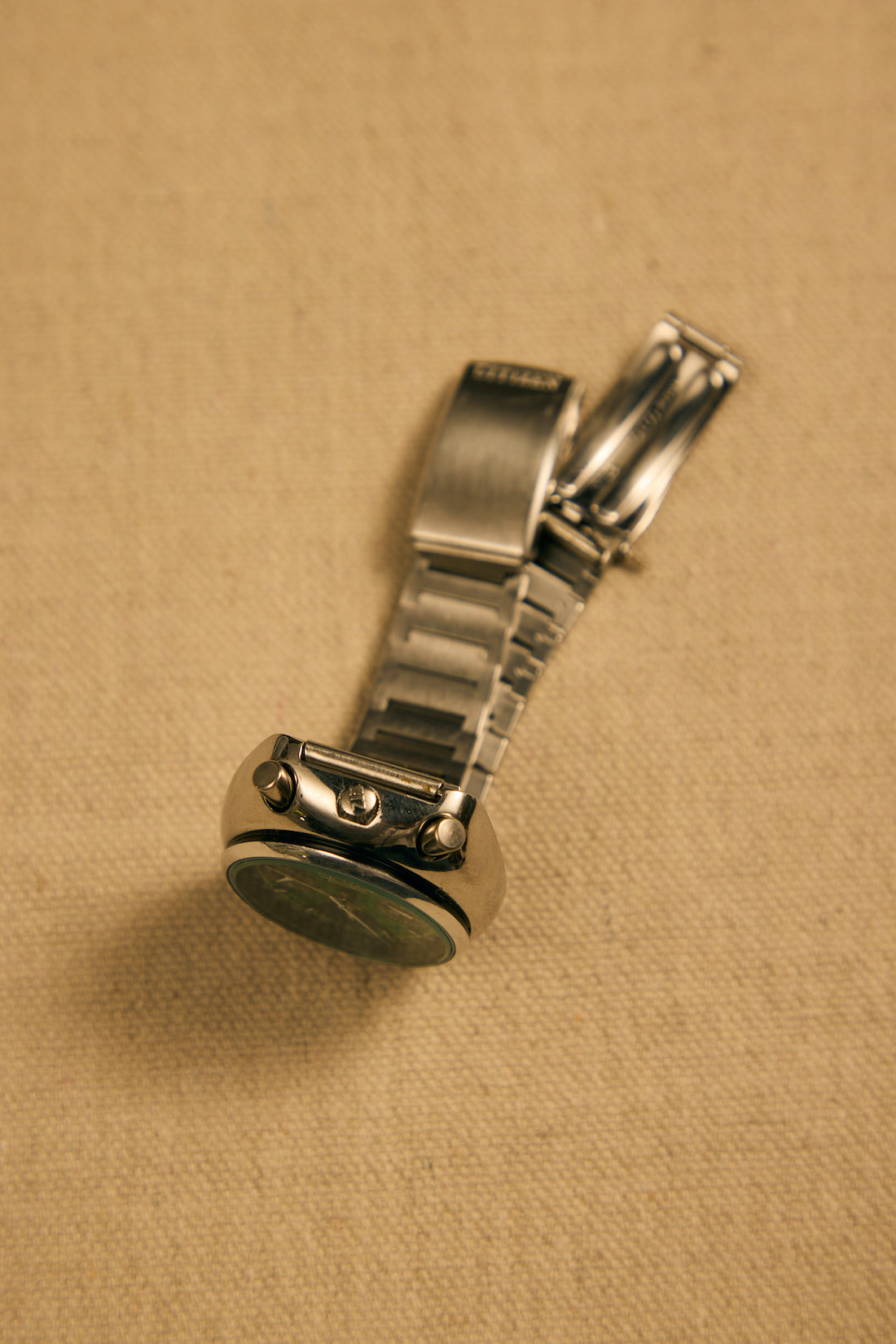 TEMPO - Vintage 1980 "Bullhead" Chronograph Citizen