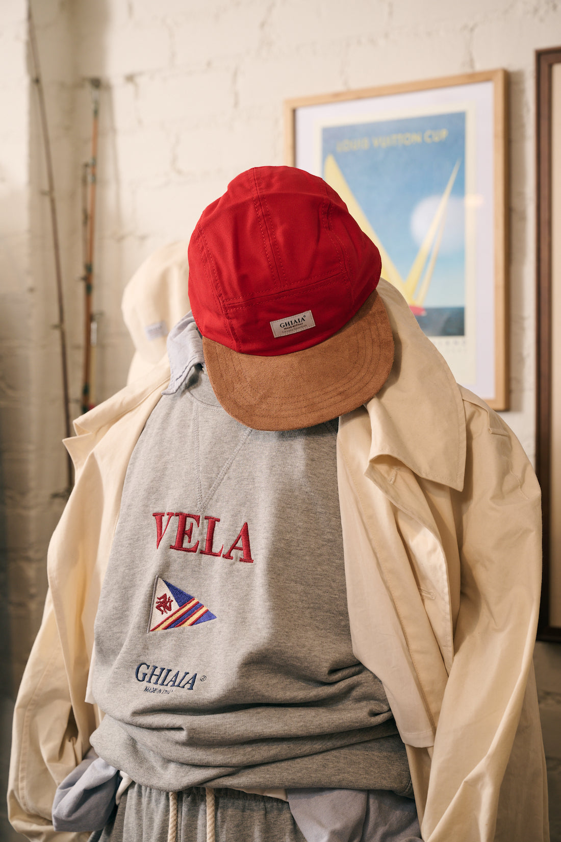 Circolo Sportivo 5 Panels Cotton | Suede-Bill Cap