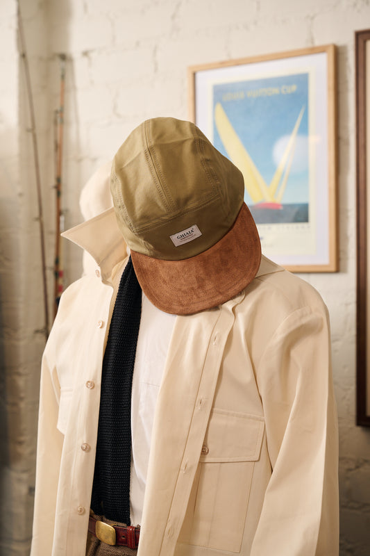Circolo Sportivo 5 Panels Cotton | Suede-Bill Cap